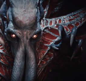 Guy with tentacles for a mouth